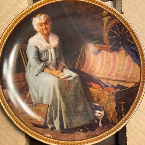 Norman Rockwell’s “Reminiscing in the Quiet” Collectors Plate